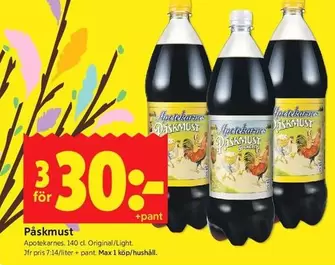 Apotekarnes - Päskmust