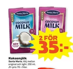 Santa Maria - Kokosmjölk