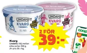 Lindahls - Kvarg