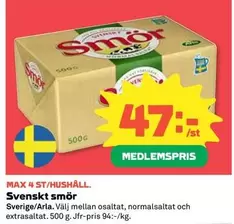 Arla - Svenskt smör
