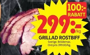 Brödernas - Grillad Rostbiff