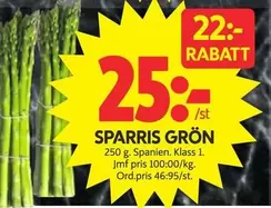 SPARRIS GRÖN