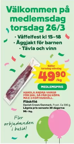 Danish Crown - Fläskfilé