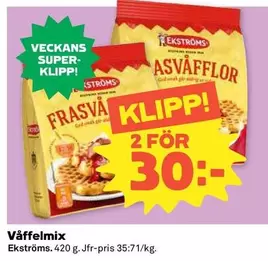 ekströms - Våffelmix