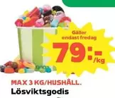 Lösviktsgodis