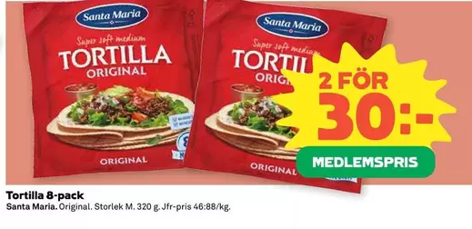 Santa Maria - Tortilla Original