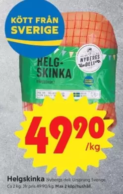 Nybergs Deli - Helgskinka