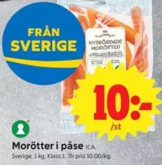 Morötter i påse
