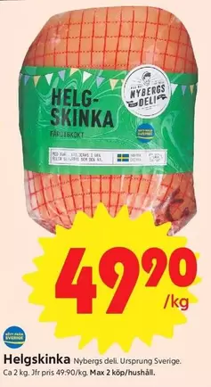 Nybergs Deli - Helgskinka