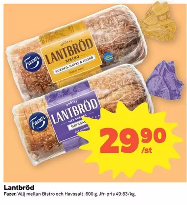 Fazer - Lantbröd