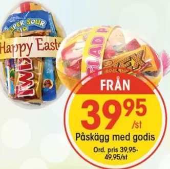 Påsksgg med godis