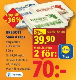 Bregott - Smör & raps