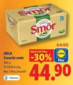 Arla - Svenskt smör
