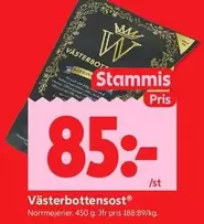 norrmejerier - Västerbottensost