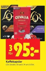 gevalia - Kaffekapslar