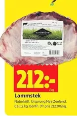 Naturkött - Lammstek