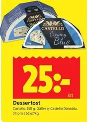 Castello - Dessertost