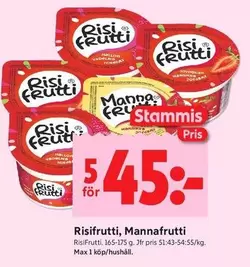 Risifrutti - RisiFrutti, Mannafrutti