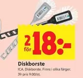 Diskborste