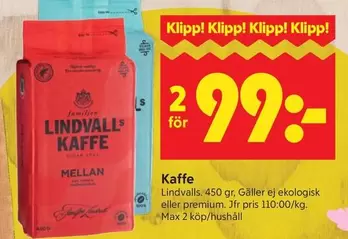lindvalls - Kaffe