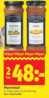 ST. DALFOUR - Marmelad