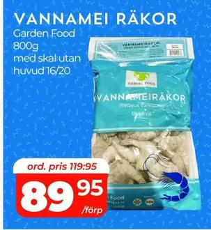 Vannamei Räkor