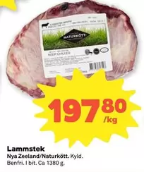 Naturkött - Lammstek