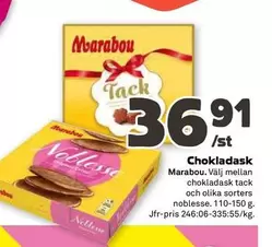 marabou - Chokladask