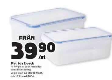 Matlåda 2-pack
