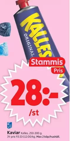 Kalles -  Kaviar