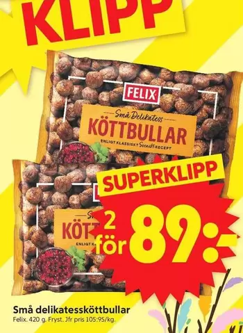 Felix - KÖTTBULLAR