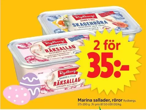 Rydbergs - Marina sallader, röror