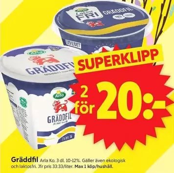 Arla - Gräddfil