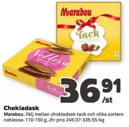 marabou - Chokladask