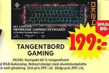 DK240. TANGENTBORD GAMING