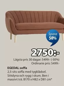 EGEDAL soffa