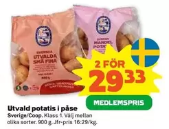 Coop - Utvald potatis i påse