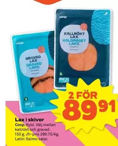 Coop - Lax i skivor