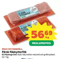 Nybergs Deli - Fläskytterfilé