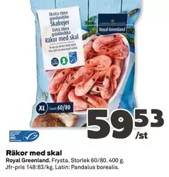 Royal Greenland - Räkor med skal