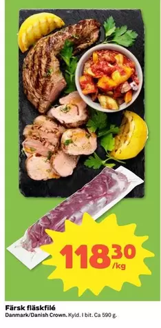 Danish Crown - Färsk fläskfilé
