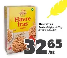 Quaker - Havrefras