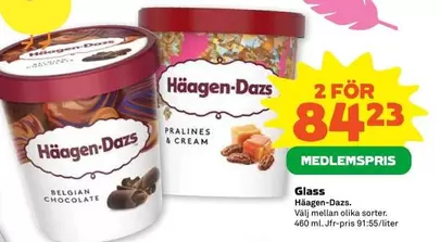 Häagen-Dazs - Glass