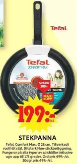 Tefal - Stekpanna Comfort Max