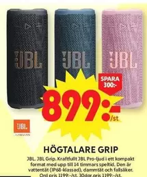 JBL - HÖGTALARE GRIP