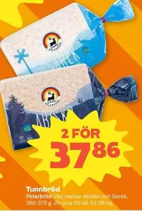 Polarbröd - Tunnbröd