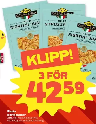 Zeta - RIGATINI NO. 89, STROZZA NO. 27