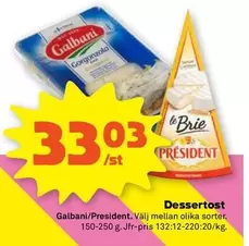 Galbani - Dessertost