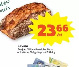 Bonjour - Levain