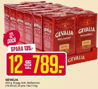 gevalia - Brygg, Kok, Mellanrost